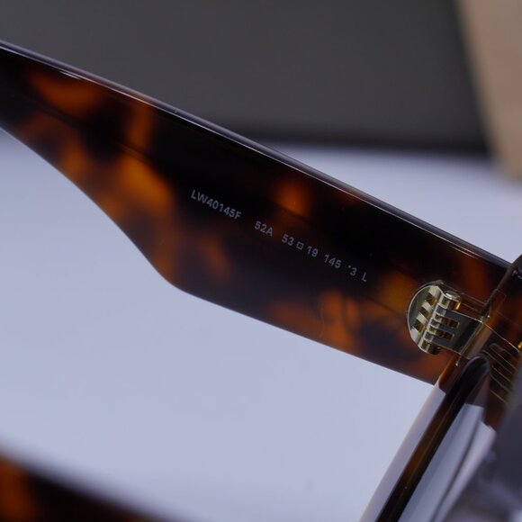 Loewe Tortoise Shell Sunglasses with Gold Accent main image 5
